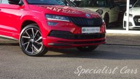 USED 2021 71 SKODA KAROQ 2.0 TSI SportLine SUV 5dr Petrol DSG 4WD Euro 6 (s/s) (190 ps) 