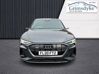 USED 2020 20 AUDI E-TRON 55 Launch Edition Sportback 5dr Electric Auto quattro 95kWh (408 ps) ** RAC BUYSURE INSPECTED **