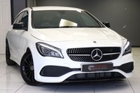 USED 2019 19 MERCEDES-BENZ CLA 220 2.0 AMG LINE NIGHT EDITION SHOOTING BRAKE REAR CAMERA ELECTRIC TAILGATE 18"s