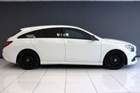 USED 2019 19 MERCEDES-BENZ CLA 220 2.0 AMG LINE NIGHT EDITION SHOOTING BRAKE REAR CAMERA ELECTRIC TAILGATE 18"s