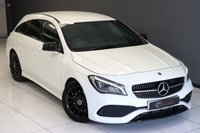 USED 2019 19 MERCEDES-BENZ CLA 220 2.0 AMG LINE NIGHT EDITION SHOOTING BRAKE REAR CAMERA ELECTRIC TAILGATE 18"s