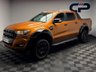 USED 2016 66 FORD RANGER 3.2 TDCi Wildtrak Pickup Double Cab 4dr Diesel Auto 4WD Euro 5 (200 ps) NO VAT WIDE ARCH KIT|REVCAM