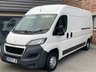 USED 2018 18 PEUGEOT BOXER 2.0 BlueHDi 335 Professional Panel Van 5dr Diesel Manual L3 H2 Euro 6 (130 ps) FSFSH 6 MONTHS WARRANTY PX FINANCE