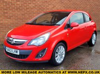 USED 2013 63 VAUXHALL CORSA 1.4 16V SE Hatchback 3dr Petrol Auto Euro 5 (100 ps) MORE AUTOMATICS IN STOCK