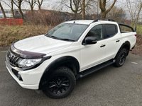 USED 2019 19 MITSUBISHI L200 2.4 DI-D DC Barbarian Black Pickup Double Cab 4dr Diesel Auto 4WD Euro 6 (Roll Top) (181 ps)+NO VAT+1 FORMER KEEPER+2KEYS+FSH+SIDE STEPS+CAMERA+ 2 KEYS+FSH+1 FORMER KEEPER+4WD+NO VAT+PARKING SENSORS+REVERSE CAM+SIDE STEPS+BLACK ALLOYS+ROOF RAILS+LOAD CHROME BARS+BONNET PROTECTOR+LEATHER SEATS+CRUISE+CLIMATE+HPI CLEAR