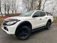 USED 2019 19 MITSUBISHI L200 2.4 DI-D DC Barbarian Black Pickup Double Cab 4dr Diesel Auto 4WD Euro 6 (Roll Top) (181 ps)+NO VAT+1 FORMER KEEPER+2KEYS+FSH+SIDE STEPS+CAMERA+ 2 KEYS+FSH+1 FORMER KEEPER+4WD+NO VAT+PARKING SENSORS+REVERSE CAM+SIDE STEPS+BLACK ALLOYS+ROOF RAILS+LOAD CHROME BARS+BONNET PROTECTOR+LEATHER SEATS+CRUISE+CLIMATE+HPI CLEAR