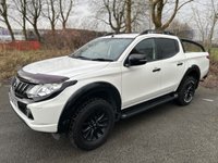 USED 2019 19 MITSUBISHI L200 2.4 DI-D DC Barbarian Black Pickup Double Cab 4dr Diesel Auto 4WD Euro 6 (Roll Top) (181 ps)+NO VAT+1 FORMER KEEPER+2KEYS+FSH+SIDE STEPS+CAMERA+ 2 KEYS+FSH+1 FORMER KEEPER+4WD+NO VAT+PARKING SENSORS+REVERSE CAM+SIDE STEPS+BLACK ALLOYS+ROOF RAILS+LOAD CHROME BARS+BONNET PROTECTOR+LEATHER SEATS+CRUISE+CLIMATE+HPI CLEAR