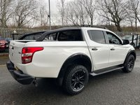 USED 2019 19 MITSUBISHI L200 2.4 DI-D DC Barbarian Black Pickup Double Cab 4dr Diesel Auto 4WD Euro 6 (Roll Top) (181 ps)+NO VAT+1 FORMER KEEPER+2KEYS+FSH+SIDE STEPS+CAMERA+ 2 KEYS+FSH+1 FORMER KEEPER+4WD+NO VAT+PARKING SENSORS+REVERSE CAM+SIDE STEPS+BLACK ALLOYS+ROOF RAILS+LOAD CHROME BARS+BONNET PROTECTOR+LEATHER SEATS+CRUISE+CLIMATE+HPI CLEAR