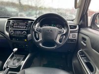 USED 2019 19 MITSUBISHI L200 2.4 DI-D DC Barbarian Black Pickup Double Cab 4dr Diesel Auto 4WD Euro 6 (Roll Top) (181 ps)+NO VAT+1 FORMER KEEPER+2KEYS+FSH+SIDE STEPS+CAMERA+ 2 KEYS+FSH+1 FORMER KEEPER+4WD+NO VAT+PARKING SENSORS+REVERSE CAM+SIDE STEPS+BLACK ALLOYS+ROOF RAILS+LOAD CHROME BARS+BONNET PROTECTOR+LEATHER SEATS+CRUISE+CLIMATE+HPI CLEAR