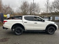 USED 2019 19 MITSUBISHI L200 2.4 DI-D DC Barbarian Black Pickup Double Cab 4dr Diesel Auto 4WD Euro 6 (Roll Top) (181 ps)+NO VAT+1 FORMER KEEPER+2KEYS+FSH+SIDE STEPS+CAMERA+ 2 KEYS+FSH+1 FORMER KEEPER+4WD+NO VAT+PARKING SENSORS+REVERSE CAM+SIDE STEPS+BLACK ALLOYS+ROOF RAILS+LOAD CHROME BARS+BONNET PROTECTOR+LEATHER SEATS+CRUISE+CLIMATE+HPI CLEAR