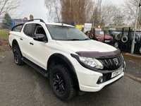 USED 2019 19 MITSUBISHI L200 2.4 DI-D DC Barbarian Black Pickup Double Cab 4dr Diesel Auto 4WD Euro 6 (Roll Top) (181 ps)+NO VAT+1 FORMER KEEPER+2KEYS+FSH+SIDE STEPS+CAMERA+ 2 KEYS+FSH+1 FORMER KEEPER+4WD+NO VAT+PARKING SENSORS+REVERSE CAM+SIDE STEPS+BLACK ALLOYS+ROOF RAILS+LOAD CHROME BARS+BONNET PROTECTOR+LEATHER SEATS+CRUISE+CLIMATE+HPI CLEAR