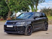 USED 2018 68 LAND ROVER RANGE ROVER SPORT 5.0 P575 V8 SVR SUV 5dr Petrol Auto 4WD Euro 6 (s/s) (575 ps) SUV
