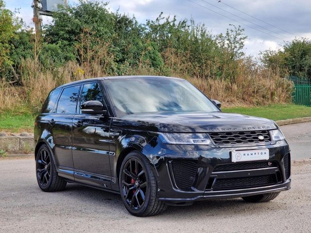 2018 68 Land Rover Range Rover Sport 5.0 P575 V8 SVR SUV 5dr Petrol Auto 4WD Euro 6 (s/s) (575 ps)