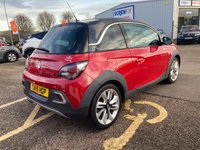 USED 2015 15 VAUXHALL ADAM 1.4 16v ROCKS AIR Hatchback 3dr Petrol Manual Euro 5 (87 ps) 