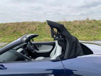 USED 2013 63 JAGUAR F-TYPE 3.0 V6 Convertible 2dr Petrol Auto Euro 5 (s/s) (340 ps) DARK SAPPHIRE BLUE METALLIC WITH A CREAM LEATHER INTERIOR - JUST 13,000 MILES FROM NEW - HEATED SEATS