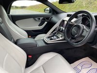 USED 2013 63 JAGUAR F-TYPE 3.0 V6 Convertible 2dr Petrol Auto Euro 5 (s/s) (340 ps) DARK SAPPHIRE BLUE METALLIC WITH A CREAM LEATHER INTERIOR - JUST 13,000 MILES FROM NEW - HEATED SEATS