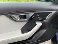 USED 2013 63 JAGUAR F-TYPE 3.0 V6 Convertible 2dr Petrol Auto Euro 5 (s/s) (340 ps) DARK SAPPHIRE BLUE METALLIC WITH A CREAM LEATHER INTERIOR - JUST 13,000 MILES FROM NEW - HEATED SEATS