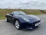 USED 2013 63 JAGUAR F-TYPE 3.0 V6 Convertible 2dr Petrol Auto Euro 5 (s/s) (340 ps) DARK SAPPHIRE BLUE METALLIC WITH A CREAM LEATHER INTERIOR - JUST 13,000 MILES FROM NEW - HEATED SEATS