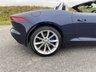 USED 2013 63 JAGUAR F-TYPE 3.0 V6 Convertible 2dr Petrol Auto Euro 5 (s/s) (340 ps) DARK SAPPHIRE BLUE METALLIC WITH A CREAM LEATHER INTERIOR - JUST 13,000 MILES FROM NEW - HEATED SEATS
