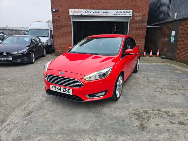 2015 64 Ford Focus 1.0T EcoBoost Titanium X Hatchback 5dr Petrol Manual Euro 6 (s/s) (125 ps)