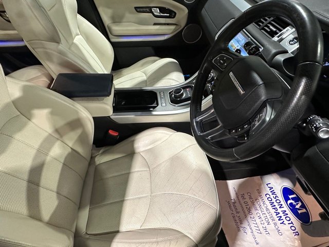 View our LAND ROVER RANGE ROVER EVOQUE