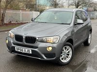 USED 2016 66 BMW X3 2.0 20d SE SUV 5dr Diesel Auto xDrive Euro 6 (s/s) (190 ps) 