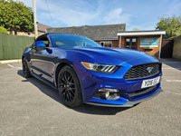 USED 2016 16 FORD MUSTANG 2.3T EcoBoost Convertible 2dr Petrol SelShift Euro 6 (317 ps) Custon pack one and shaker pro