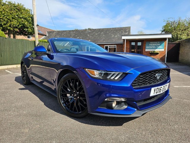2016 16 Ford Mustang 2.3T EcoBoost Convertible 2dr Petrol SelShift Euro 6 (317 ps)