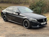 USED 2016 66 MERCEDES-BENZ C-CLASS 2.1 C220d AMG Line (Premium Plus) Saloon 4dr Diesel 7G-Tronic+ Euro 6 (s/s) (170 ps) BURMESTER AUDIO+DAB+ BLUETOOTH