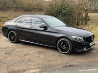 USED 2016 66 MERCEDES-BENZ C-CLASS 2.1 C220d AMG Line (Premium Plus) Saloon 4dr Diesel 7G-Tronic+ Euro 6 (s/s) (170 ps) BURMESTER AUDIO+DAB+ BLUETOOTH