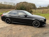 USED 2016 66 MERCEDES-BENZ C-CLASS 2.1 C220d AMG Line (Premium Plus) Saloon 4dr Diesel 7G-Tronic+ Euro 6 (s/s) (170 ps) BURMESTER AUDIO+DAB+ BLUETOOTH