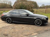 USED 2016 66 MERCEDES-BENZ C-CLASS 2.1 C220d AMG Line (Premium Plus) Saloon 4dr Diesel 7G-Tronic+ Euro 6 (s/s) (170 ps) BURMESTER AUDIO+DAB+ BLUETOOTH