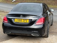 USED 2016 66 MERCEDES-BENZ C-CLASS 2.1 C220d AMG Line (Premium Plus) Saloon 4dr Diesel 7G-Tronic+ Euro 6 (s/s) (170 ps) BURMESTER AUDIO+DAB+ BLUETOOTH