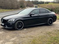 USED 2016 66 MERCEDES-BENZ C-CLASS 2.1 C220d AMG Line (Premium Plus) Saloon 4dr Diesel 7G-Tronic+ Euro 6 (s/s) (170 ps) BURMESTER AUDIO+DAB+ BLUETOOTH