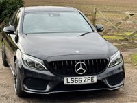 USED 2016 66 MERCEDES-BENZ C-CLASS 2.1 C220d AMG Line (Premium Plus) Saloon 4dr Diesel 7G-Tronic+ Euro 6 (s/s) (170 ps) BURMESTER AUDIO+DAB+ BLUETOOTH