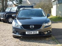 USED 2014 14 MAZDA MAZDA6 2.2 SKYACTIV-D SE-L Nav Tourer 5dr Diesel Manual Euro 6 (s/s) (150 ps) www.suffolkcarcentre.co.uk - Located at Reydon