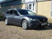USED 2014 14 MAZDA MAZDA6 2.2 SKYACTIV-D SE-L Nav Tourer 5dr Diesel Manual Euro 6 (s/s) (150 ps) www.suffolkcarcentre.co.uk - Located at Reydon