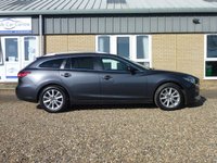 USED 2014 14 MAZDA MAZDA6 2.2 SKYACTIV-D SE-L Nav Tourer 5dr Diesel Manual Euro 6 (s/s) (150 ps) www.suffolkcarcentre.co.uk - Located at Reydon
