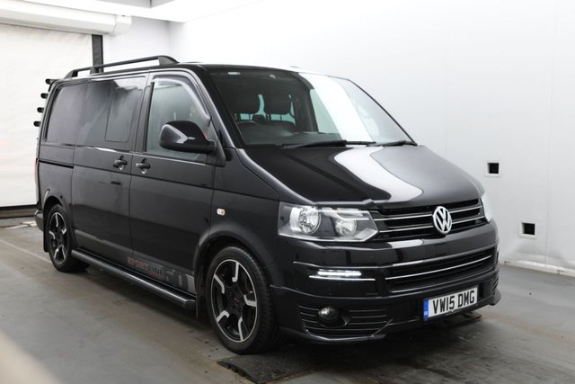 2015 15 Volkswagen Transporter Sportline 2.0 BiTDI Sportline T32 Panel Van 4dr Diesel DSG L1 H1 (214 g/km, 178 bhp)