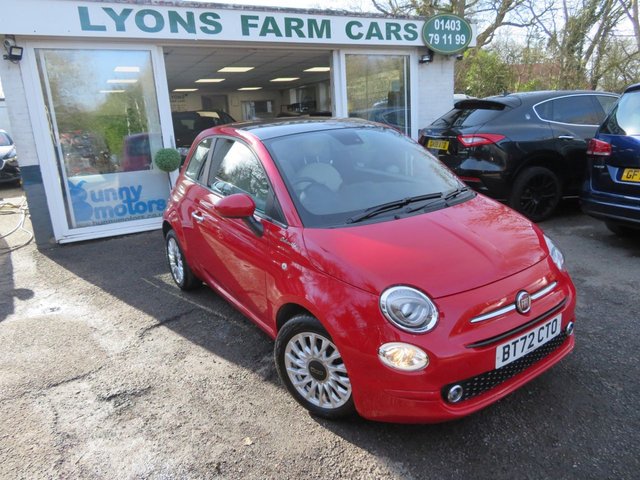 2022 72 Fiat 500 1.0 MHEV Dolcevita Hatchback 3dr Petrol Manual Euro 6 (s/s) (70 bhp)