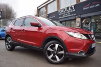 USED 2017 66 NISSAN QASHQAI 1.2 DIG-T N-Connecta SUV 5dr Petrol XTRON 2WD Euro 6 (s/s) (115 ps) FSH SAT NAV DAB  REAR SENSORS