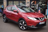 USED 2017 66 NISSAN QASHQAI 1.2 DIG-T N-Connecta SUV 5dr Petrol XTRON 2WD Euro 6 (s/s) (115 ps) FSH SAT NAV DAB  REAR SENSORS