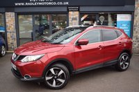 USED 2017 66 NISSAN QASHQAI 1.2 DIG-T N-Connecta SUV 5dr Petrol XTRON 2WD Euro 6 (s/s) (115 ps) FSH SAT NAV DAB  REAR SENSORS
