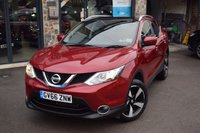 USED 2017 66 NISSAN QASHQAI 1.2 DIG-T N-Connecta SUV 5dr Petrol XTRON 2WD Euro 6 (s/s) (115 ps) FSH SAT NAV DAB  REAR SENSORS