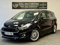USED 2016 65 FORD S-MAX 2.0 TDCi Titanium Sport MPV 5dr Diesel Powershift Euro 6 (s/s) (210 ps) 7SEATS PANROOF SATNAV HEATED S