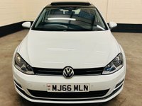 USED 2016 66 VOLKSWAGEN GOLF 1.4 TSi BlueMotion Tech Match Edition Panoramic Hatchback 5 Door Petrol DSG Euro 6 (s/s) (125 ps) ULEZ EURO 6 &pound;35 TAX 1 OWNER