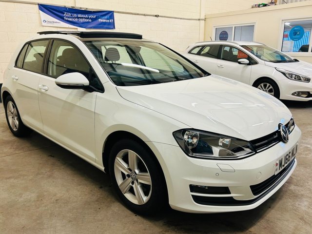 2016 66 Volkswagen Golf 1.4 TSi BlueMotion Tech Match Edition Panoramic Hatchback 5 Door Petrol DSG Euro 6 (s/s) (125 ps)