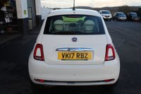 USED 2017 17 FIAT 500 1.2 Lounge Hatchback 3dr Petrol Manual Euro 6 (s/s) (69 bhp) VIEW AND RESERVE ONLINE OR CALL 01527-853940 FOR MORE INFO.