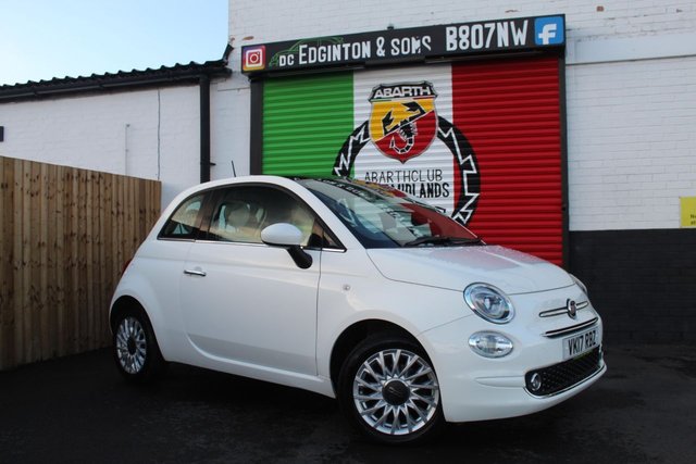 2017 17 Fiat 500 1.2 Lounge Hatchback 3dr Petrol Manual Euro 6 (s/s) (69 bhp)
