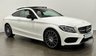 USED 2017 17 MERCEDES-BENZ C-CLASS 2.0 C300 AMG Line (Premium Plus) Coupe 2dr Petrol G-Tronic+ Euro 6 (s/s) (245 ps) Extremely Stylish Mercedes - Benz C300 Euro 6 245 BHP, High Gloss Polar White, Porcelain Leather Interior, Heads up display,Cruise Control,  Panoramic Glass Slide Roof,